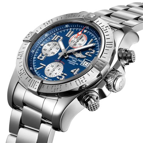 winding a breitling super avenger ll watch|Breitling super avenger ii chronograph.